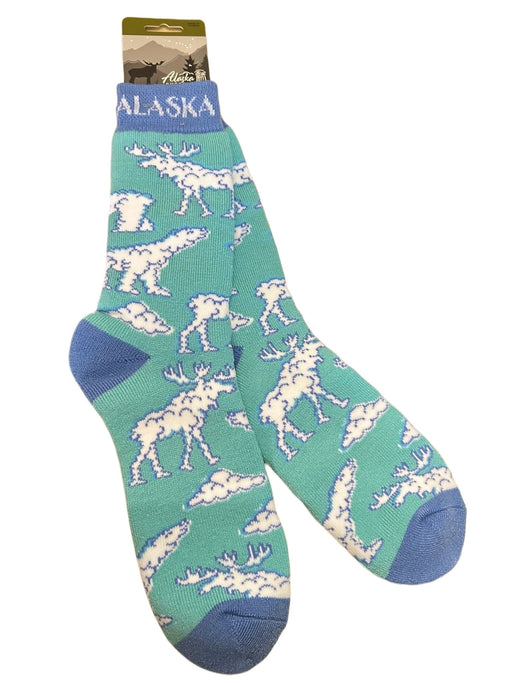 Animal Clouds Alaska Towel Sock WEARABLES / SOCKS