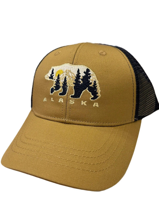 Bear Color Landscape, Trucker Hat WEARABLES / BASEBALL HATS