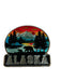 Bear Reflection Sunset, Magnet COLLECTIBLES / MAGNETS