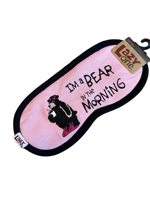 I'm a Bear in the Morning, Sleep Mask SOFT GOODS / SLEEP WEAR