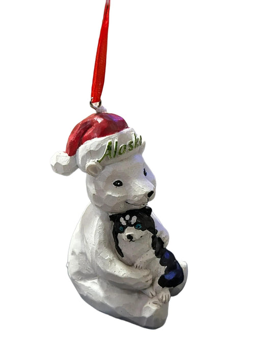 Polar Bear and Husky, Ornament COLLECTIBLES / ORNAMENTS