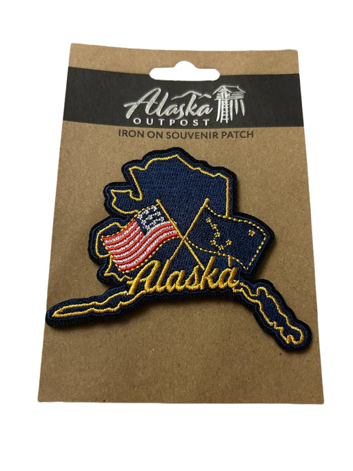 State and Two Flags, Patch COLLECTIBLES / PATCHES