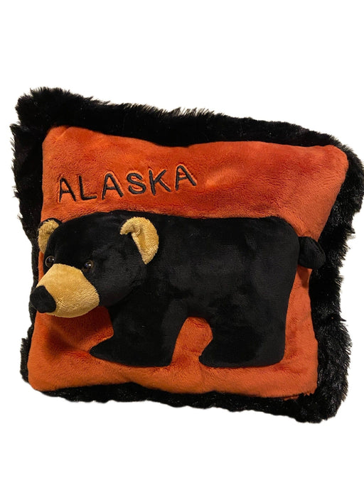 3D- Black Bear Alaska Pillow KIDS / PLUSH