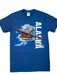 Ariel View Bush Plane, Adult T-shirt SOFT GOODS / T-SHIRT
