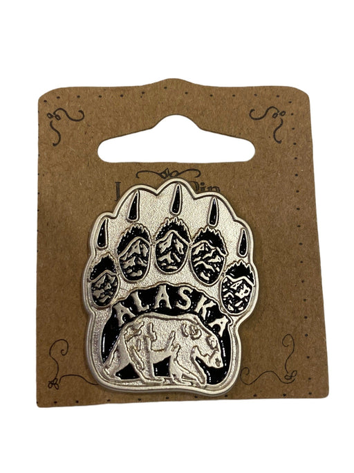 Bear Paw Alaska Grizzly Pin COLLECTIBLES / PINS