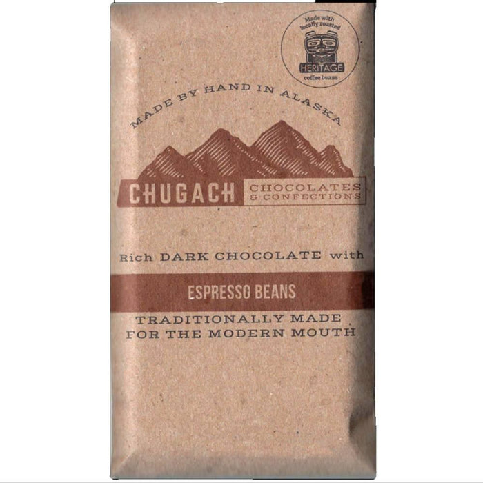 Espresso Bean , Chugach Chocolate Bar FOOD / CHOCOLATE