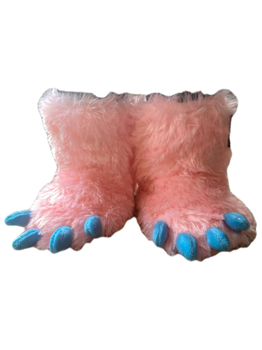 Pink Monster Feet, Kids Slippers WEARABLES / SLIPPERS