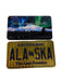 2 Sided Foil Sled Dog/ License Plate Magnet COLLECTIBLES / MAGNETS