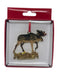 3D Gold Plate Moose Ornament COLLECTIBLES / ORNAMENTS