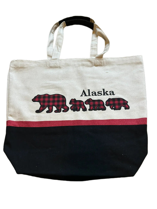 Mama Bear with Cubs, Tote Bag