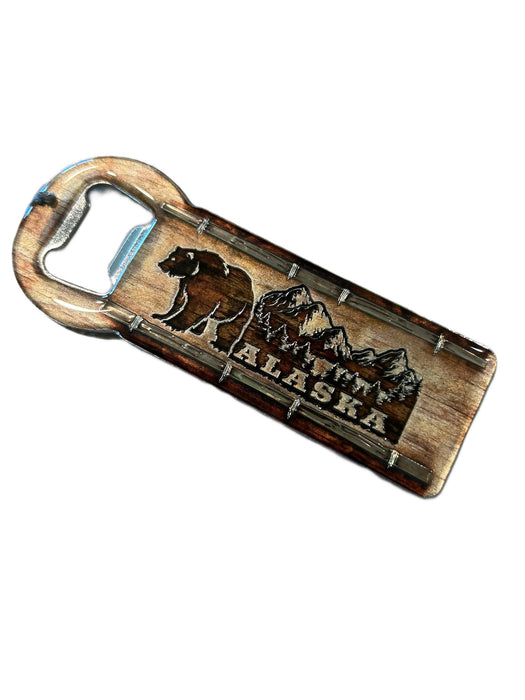 Bear mountain Bottle Opener Magnet