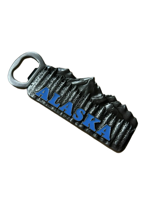 Alaska Mountain Magnetic Bottle Opener