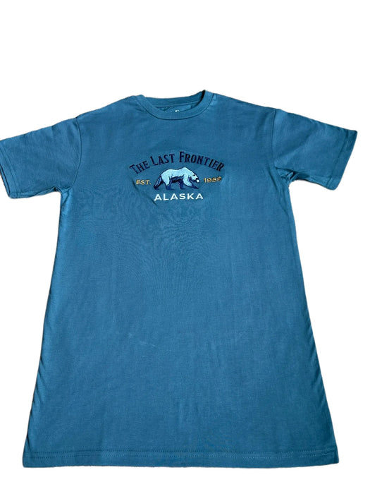 The Last Frontier Bear, Embroidered T-shirt