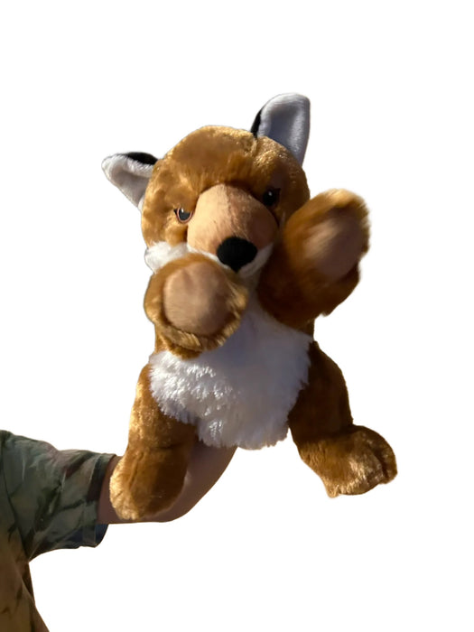 Red Fox Plush, Hand Puppet