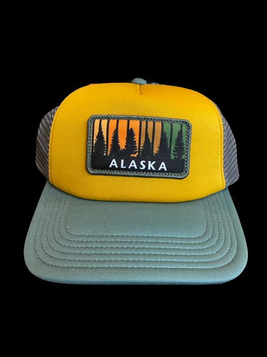 Bronze/Pine Patch Trucker Hat