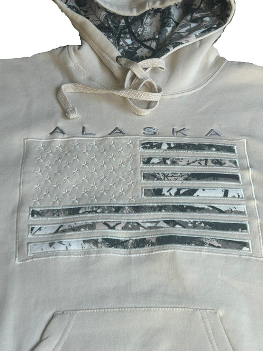 Winter Camo Flag Hoodie