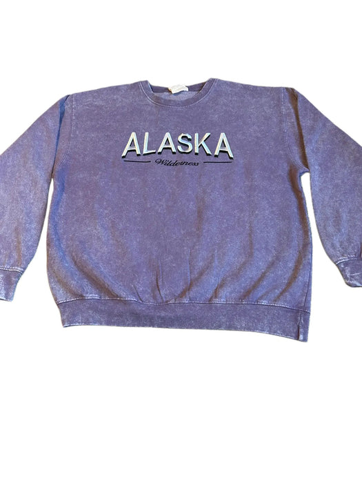 Shadow Alaska Wilderness, Acid Wash Crew Neck