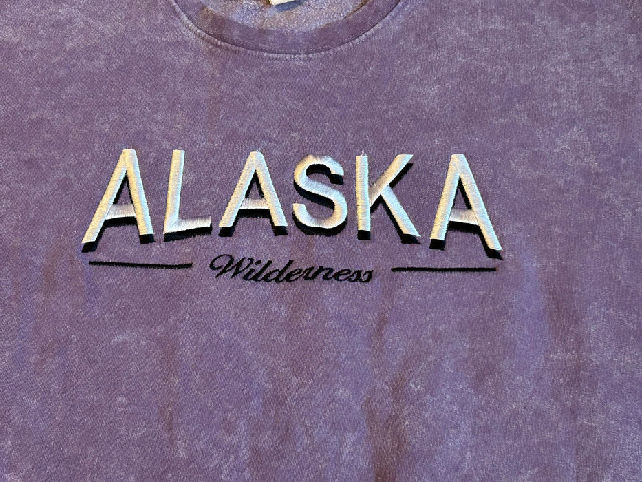 Shadow Alaska Wilderness, Acid Wash Crew Neck