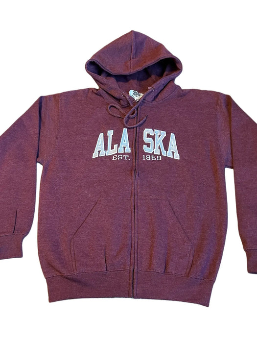 Alaska Est. 1959, Full Zip Hoodie