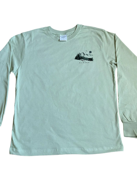 Walking Grizzly Mountain, Long Sleeve