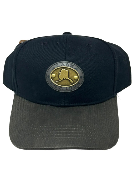 Metal Stamp Alaska Baseball Hat