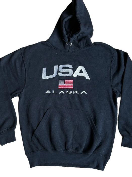 USA Alaska Pull over Hoodie