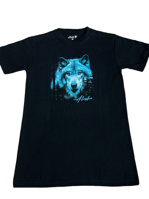 Alaska Wolf Head T-shirt