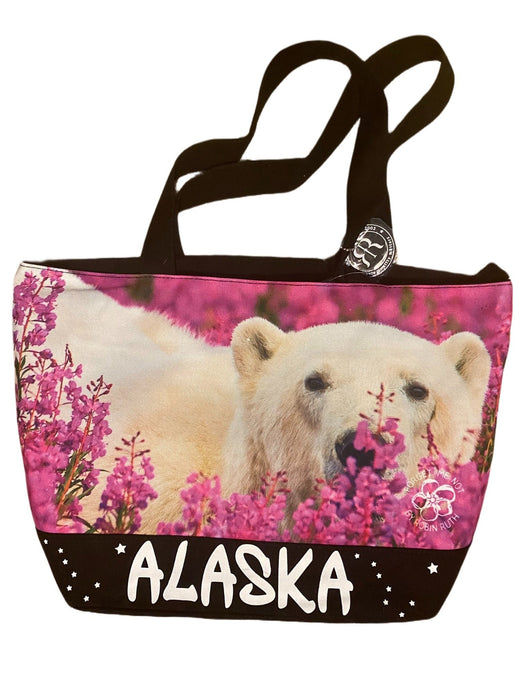 AK Polar Bear Flower Bag TRAVEL / TOTES & BAGS