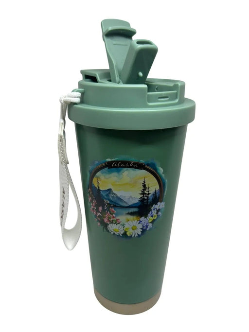 AK wildflower Porthole, Thermal Travel/Bottles and Cups