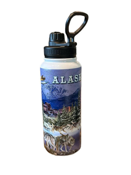 Alaska 3D Stainless Steel Bottle Travel/Bottles and Cups