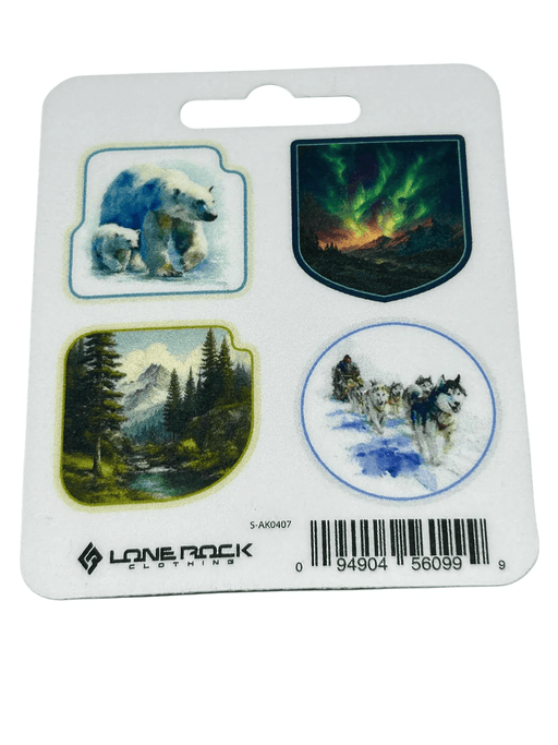 Alaska 4 Pack, Stickers COLLECTIBLES / STICKERS