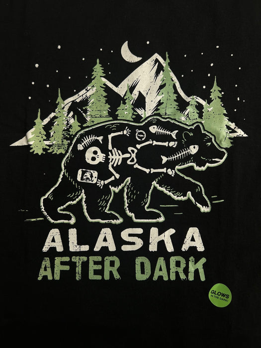 Alaska After Dark Bear, Adult T-shirt SOFT GOODS / T-SHIRT