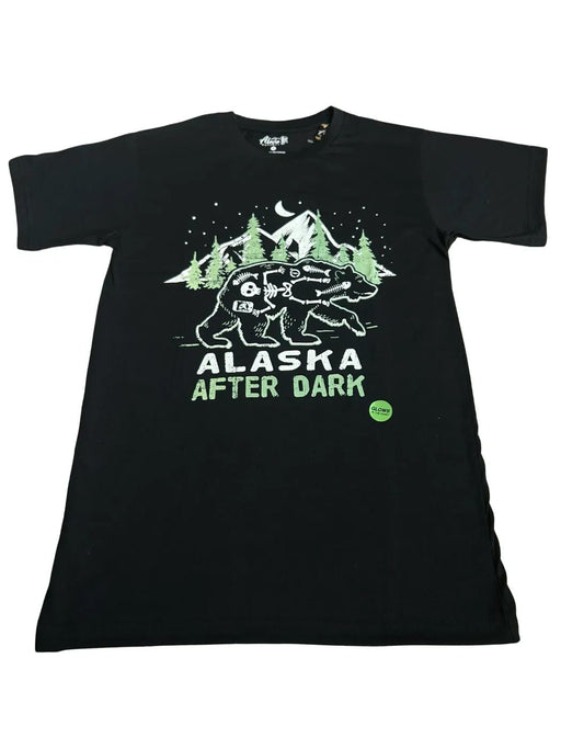 Alaska After Dark Bear, Adult T-shirt SOFT GOODS / T-SHIRT