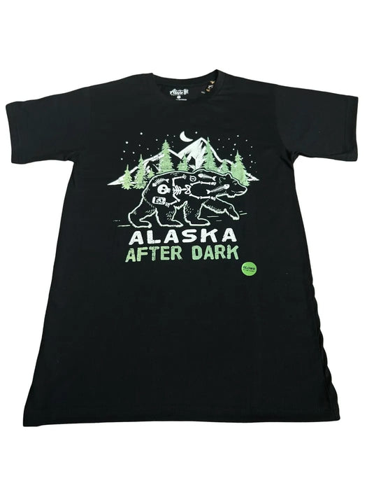 Alaska After Dark Bear, Adult T-shirt SOFT GOODS / T-SHIRT
