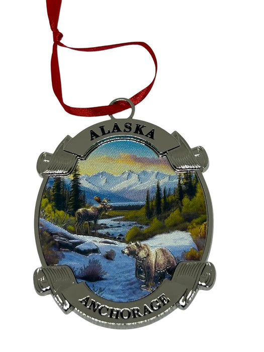 Alaska Anchorage Foil Wildlife, Ornament COLLECTIBLES / ORNAMENTS
