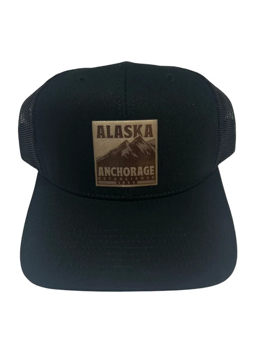 Alaska Anchorage Gold Leatherette, Tucker Hat WEARABLES / BASEBALL HATS