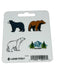 Alaska Bears 4 Pack. Sticker COLLECTIBLES / STICKERS