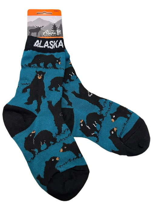 Alaska black bear, Youth Sock KIDS / SOCKS