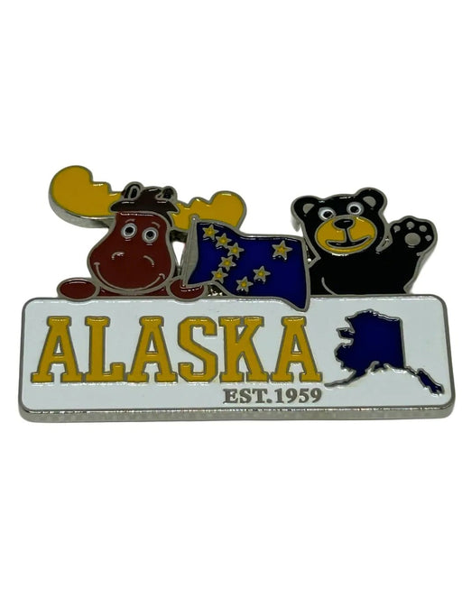 Alaska Buddies Enamel Magnet COLLECTIBLES / MAGNETS
