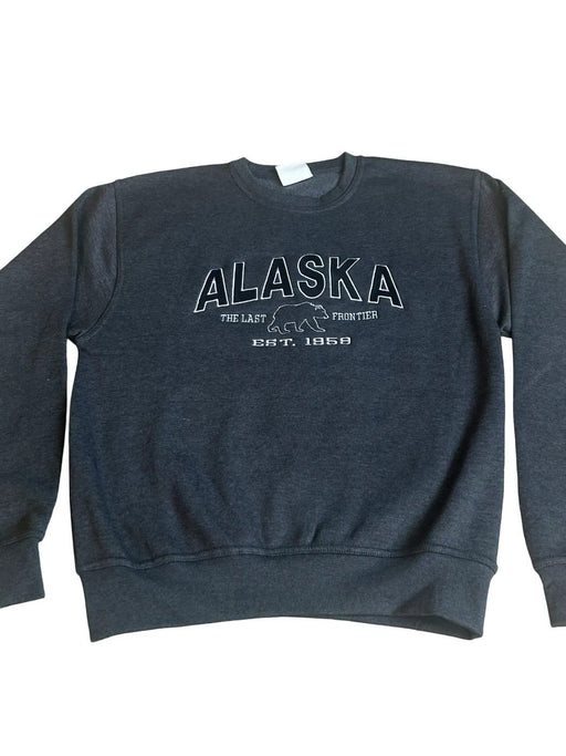 Alaska Last Frontier Bear 1959, Crewneck Sweatshirt CREWNECKS