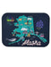 Alaska Map Icon Matte, Magnet COLLECTIBLES / MAGNETS