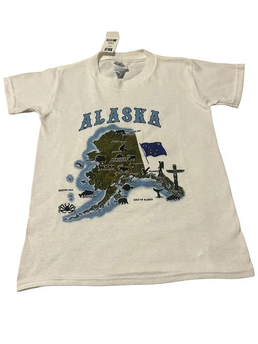 Alaska Map Icon,  Youth Shirt SOFT GOODS / KIDS