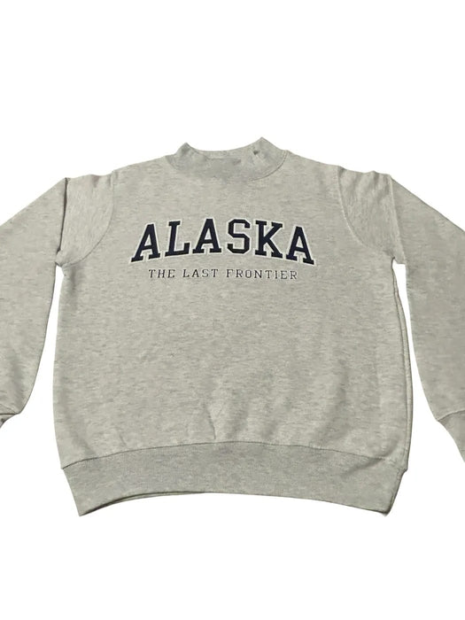 Alaska Mock Neck Sweatshirt CREWNECKS