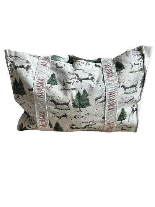 Alaska Moose and Tree Bag TRAVEL / TOTES & BAGS