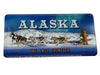 Alaska Sled Dog License Plate, Magnet COLLECTIBLES / MAGNETS
