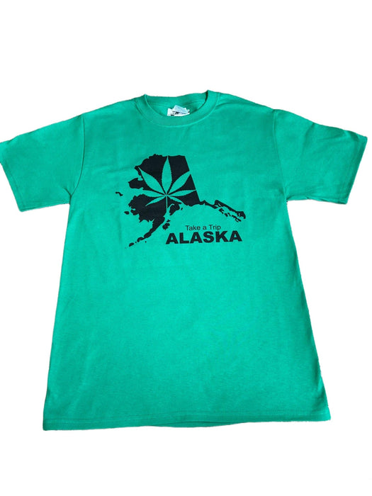 Alaska State Leaf, Adult T-shirt SOFT GOODS / T-SHIRT