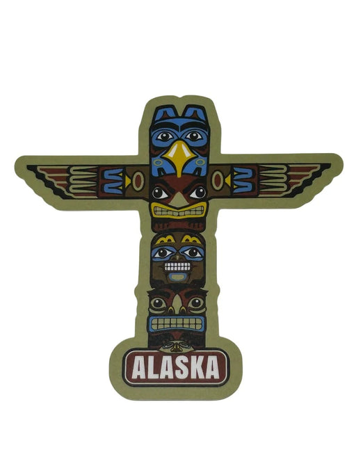Alaska Totem Pole Sticker COLLECTIBLES / STICKERS