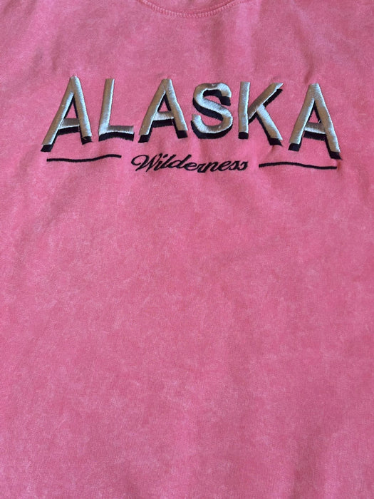 Alaska Wilderness, Acid Wash Crew Neck CREWNECKS