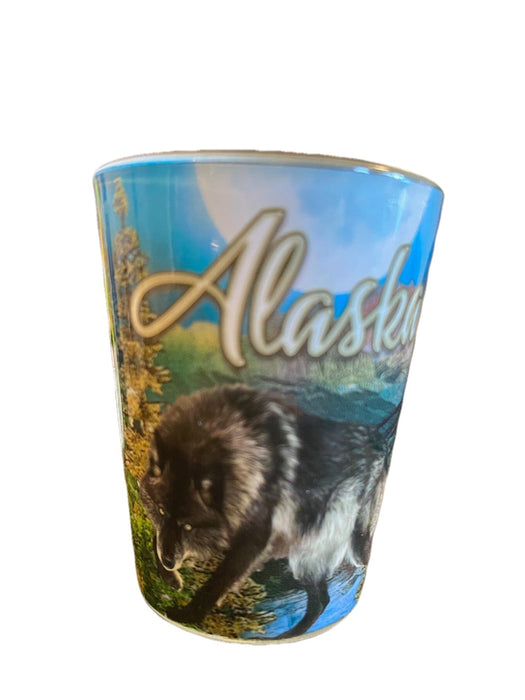 Alaska Wolf Shot glass KITCHEN / SHOT GLASSES