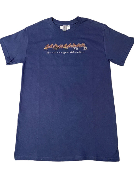 All of Us Animal, Adult Embroidered T-shirt SOFT GOODS / T-SHIRT